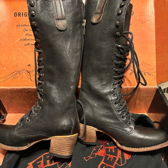 Freebird Grany Black Boots - Picture 2 of 5